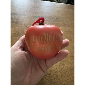 RARE Disney Store Snow White Red Poison Apple Ornament 2008